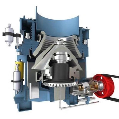 250Kw que mina machacando la trituradora del cono del equipo 440 TPH HP300 hidráulica