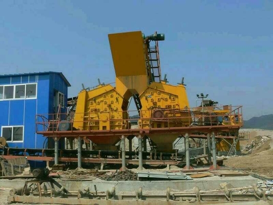 Fractura industrial del mineral del oro del cuarzo del PF de la máquina de la trituradora de impacto del agregado de la piedra de la roca