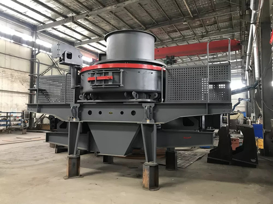 arena vertical de la trituradora de impacto del eje 75Kw que hace la máquina para el agregado de la construcción, trituradora del vsi para hacer la arena