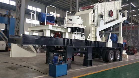 Máquina machacante portátil de la construcción de la trituradora de la planta de PEW1100 300Kw en la explotación minera y la mina