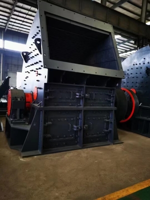 Estructura simple y trituradora concreta de la roca de la operación fácil, trituradora de impacto doble del rotor