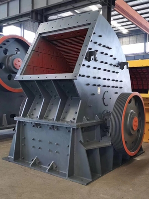 Estructura simple y trituradora concreta de la roca de la operación fácil, trituradora de impacto doble del rotor