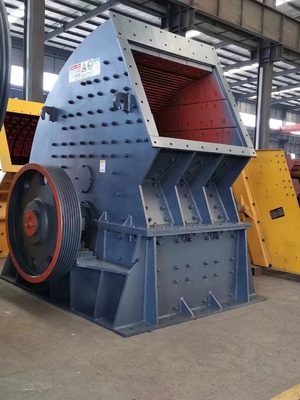 Estructura simple y trituradora concreta de la roca de la operación fácil, trituradora de impacto doble del rotor