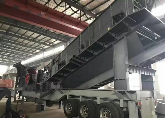 Máquina machacante portátil de la construcción de la trituradora de la planta de PEW1100 300Kw en la explotación minera y la mina