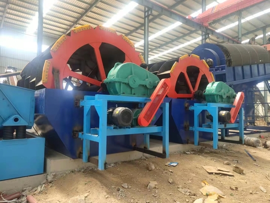 Nueva lavadora XSD2610, mineral de la arena de la rueda del manganeso del diseño de hierro que defiende el equipo