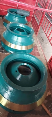 Acero de manganeso de la placa Mn18Cr2 Mn13Cr2 del mandíbula de los recambios de la trituradora de piedra del cono alto