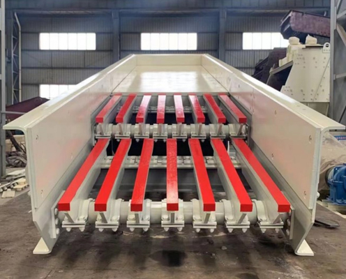 Máquina vibrante ZSW 1142 del alimentador del carbón de la mina para la planta de los agregados