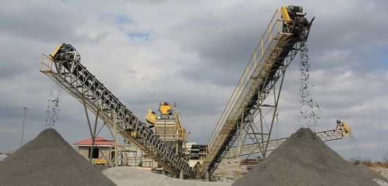 Transporte por cinta de transferencia carga de buques de granel carga de buques de transporte descarga