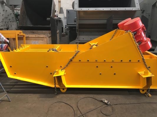 terrón vibrante electromágnetico de la máquina 150 TPH del alimentador 2.2Kw o materiales granulados