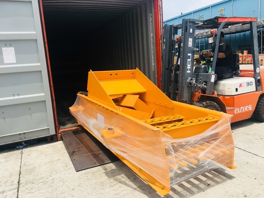 alimentador vibratorio electromágnetico vibrante de la máquina del alimentador de 13Kw*2 GZT 1560 con el regulador de la velocidad