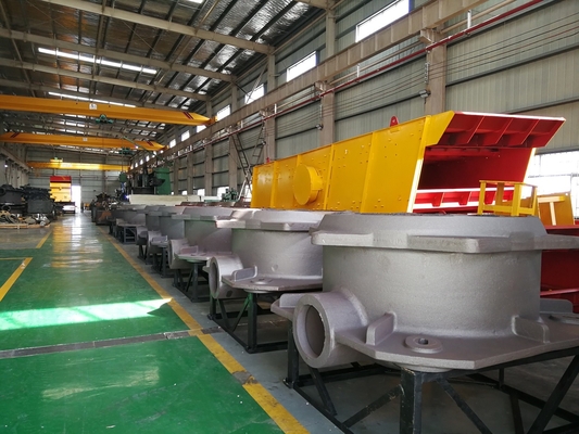 Móvil de la arena de la roca de la máquina de la trituradora del cono, trituradora hidráulica del cono del solo cilindro