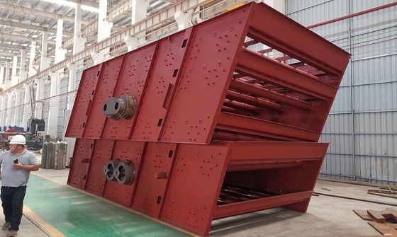 300 separador doble de la piedra de la arena de la cubierta 3YK1860 de la máquina del tamiz vibratorio de TPH