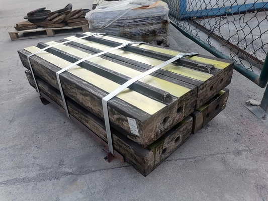 De piedra Cr26 de la trituradora altas Chrome piezas PF1315, piezas del desgaste de la trituradora de impacto del martillo de los recambios CI231 de la trituradora del trío