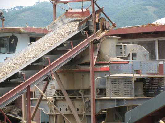 arena vertical de la trituradora de impacto del eje 75Kw que hace la máquina para el agregado de la construcción, trituradora del vsi para hacer la arena