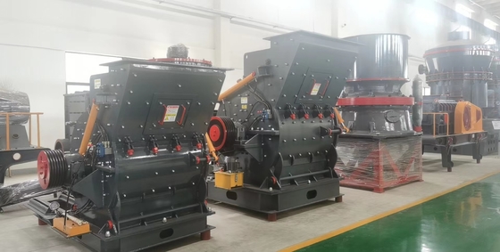 80-100 máquina de la trituradora de martillo de la roca de la t/h para la construcción minera de la piedra de la roca de la arena del metal