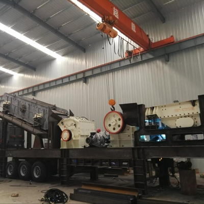 Máquina móvil usada PF1010 60 TPH de la trituradora